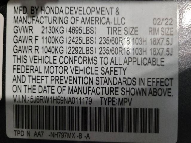 Photo of 2022 Gray Honda CR-V