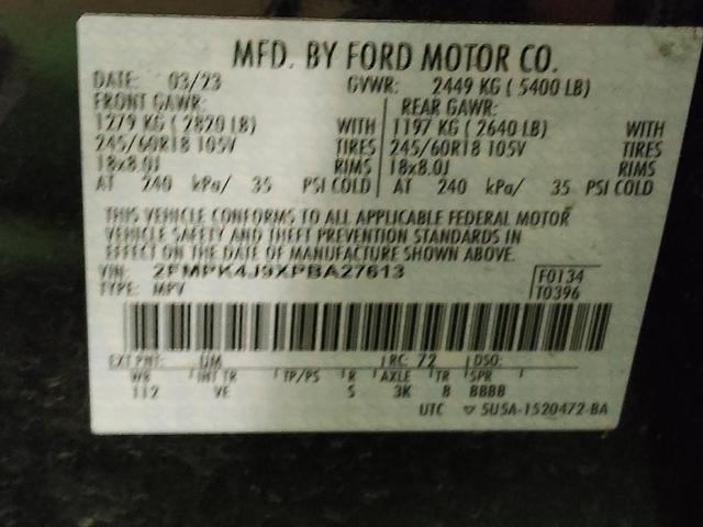 Photo of 2023 Agate Black Metallic Ford Edge