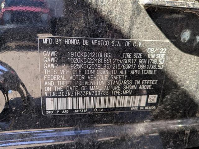 Photo of 2023 Crystal Black Pearl Honda HR-V