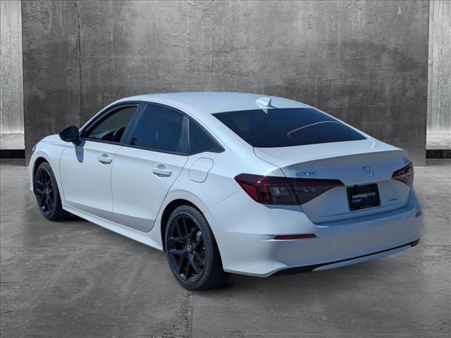 Photo of 2025 Platinum White Pearl Honda Civic Hybrid