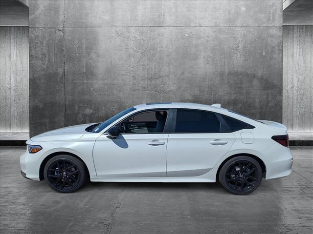 Photo of 2025 Platinum White Pearl Honda Civic Hybrid