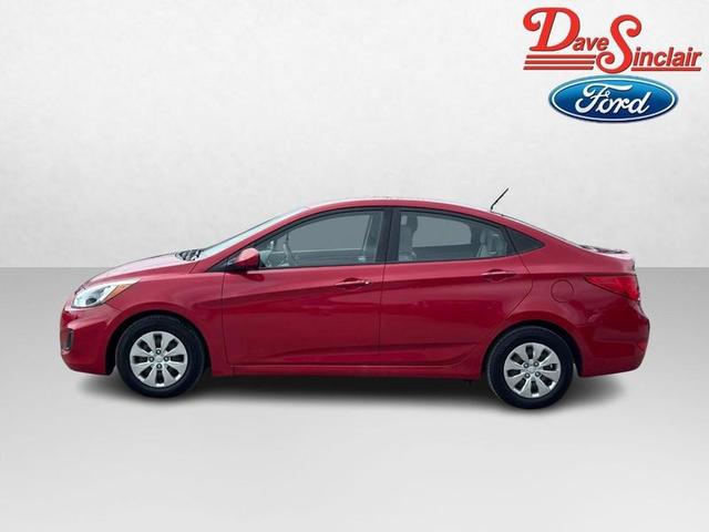 Photo of 2016 Boston Red Metallic Hyundai Accent