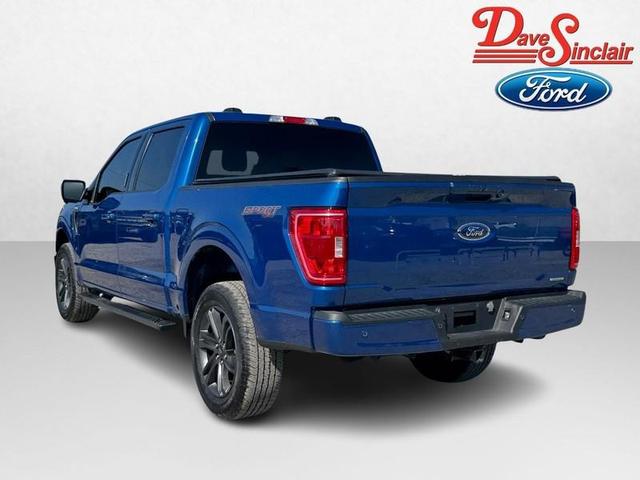 Photo of 2023 Atlas Blue Metallic Ford F-150