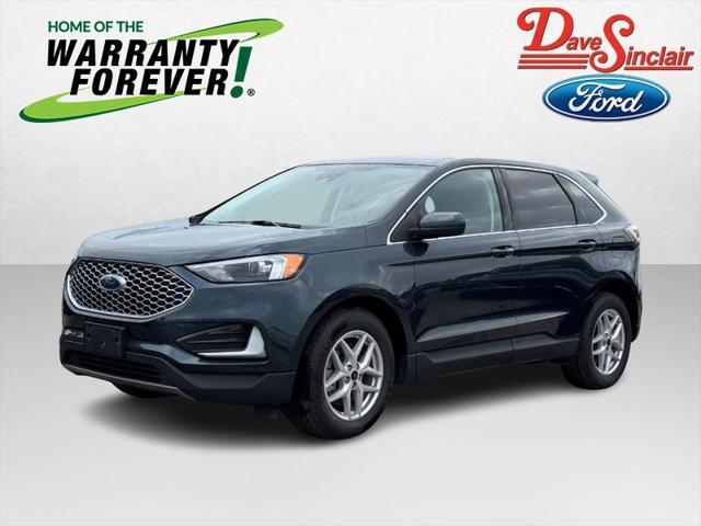Photo of 2024 Stone Blue Metallic Ford Edge