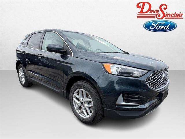 Photo of 2024 Stone Blue Metallic Ford Edge
