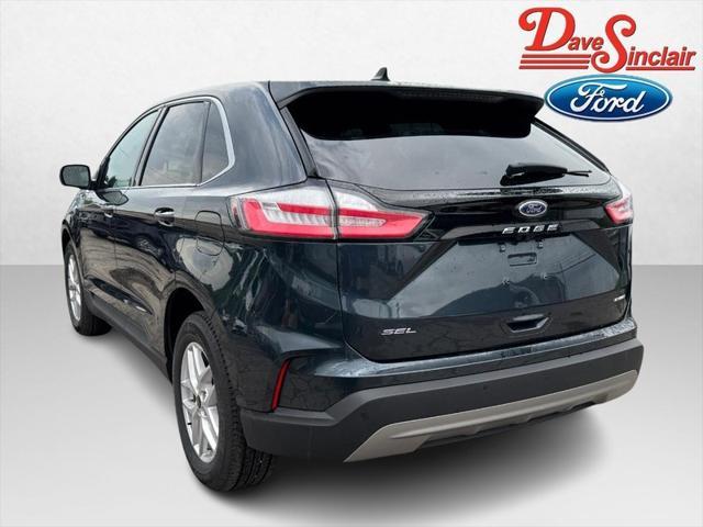 Photo of 2024 Stone Blue Metallic Ford Edge