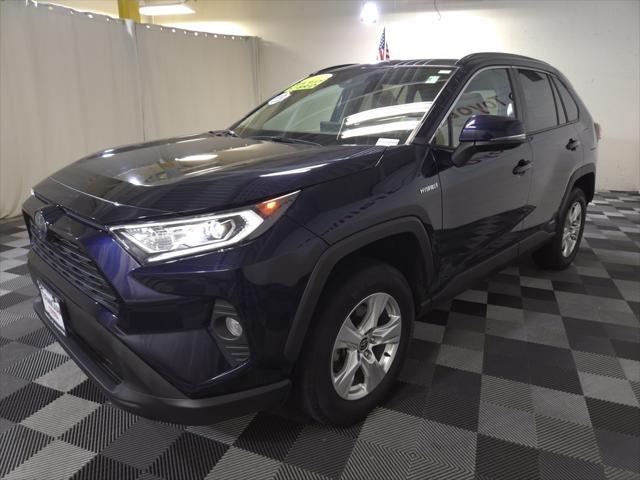 Photo of 2021 Blue Toyota RAV4 Hybrid