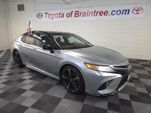 Photo of 2020 Celestial Silver/Midnight Black Metallic Toyota Camry