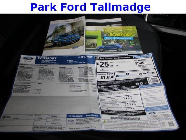 Photo of 2020 Shadow Black Ford EcoSport
