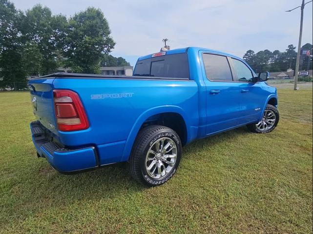 Photo of 2022 Hydro Blue Pearlcoat RAM 1500
