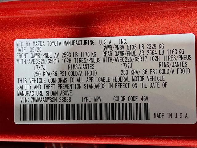 Photo of 2025 Soul Red Crystal Metallic Mazda CX-50 Hybrid