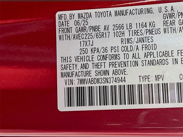 Photo of 2025 Soul Red Crystal Metallic Mazda CX-50