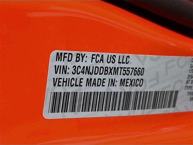 Photo of 2021 Spitfire Orange Clearcoat Jeep Compass