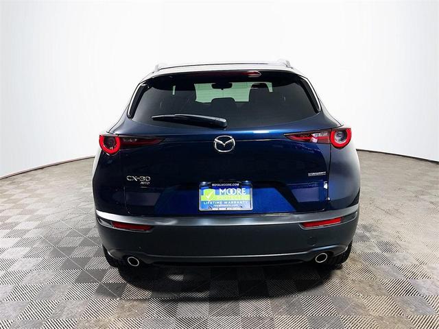 Photo of 2025 Deep Crystal Blue Mica Mazda CX-30