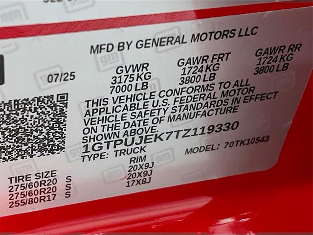 Photo of 2026 Cardinal Red GMC Sierra 1500
