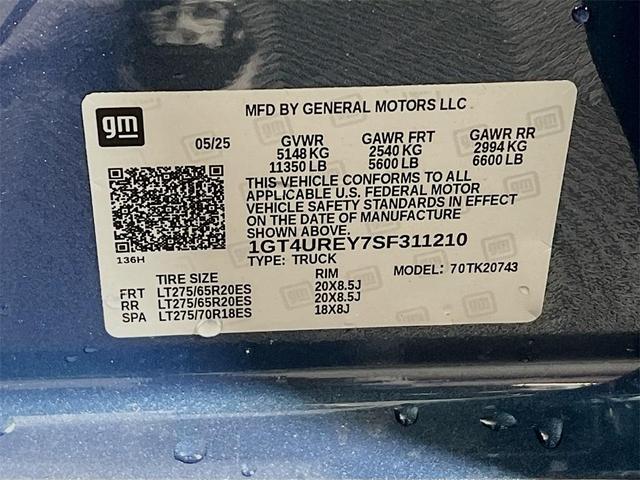 Photo of 2025 Metallic GMC Sierra 2500