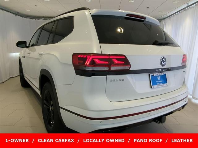 Photo of 2023 Opal White Pearl Effect Volkswagen Atlas