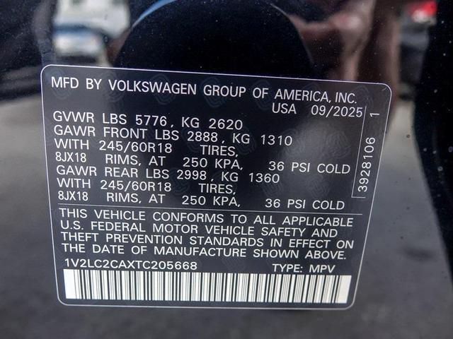 Photo of 2026 Deep Black Volkswagen Atlas Cross Sport