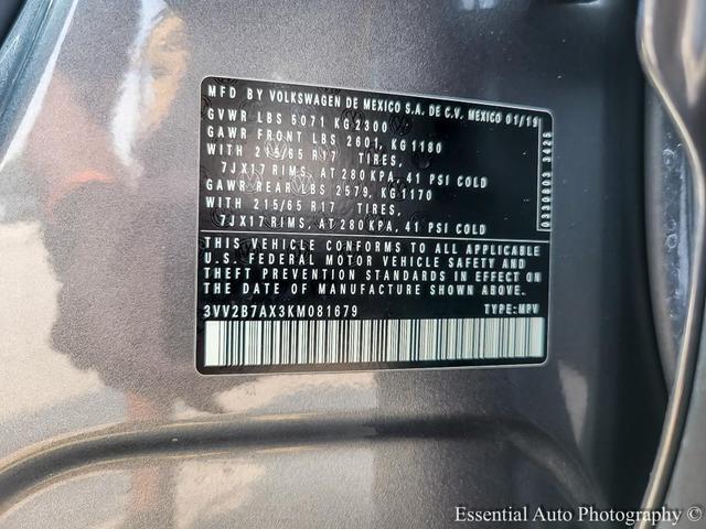 Photo of 2019 Platinum Gray Metallic Volkswagen Tiguan