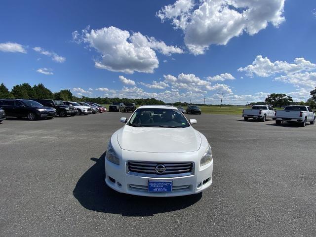 Photo of 2014 Pearl White Nissan Maxima