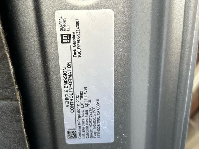 Photo of 2022 Satin Steel Metallic Chevrolet Silverado 1500