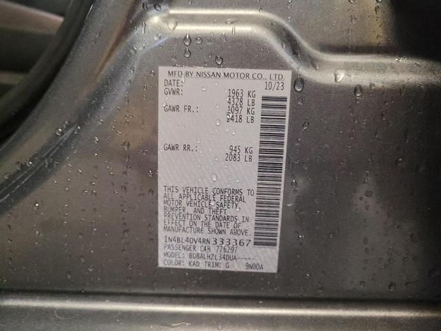 Photo of 2024 Gun Metallic Nissan Altima