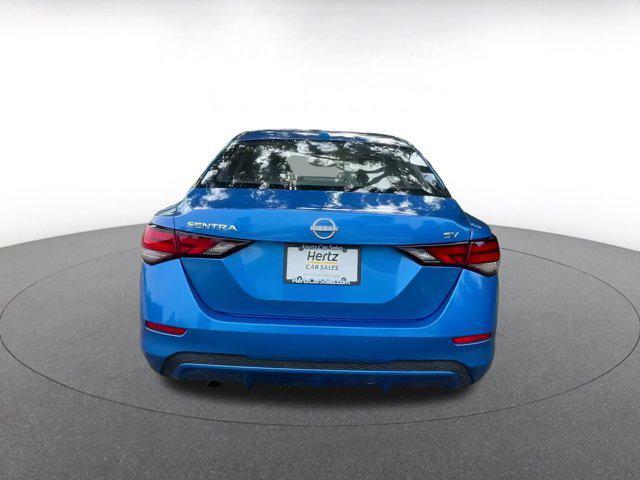 Photo of 2024 Electric Blue Metallic Nissan Sentra