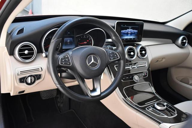 Photo of 2017 designo Cardinal Red Metallic Mercedes-Benz C-Class