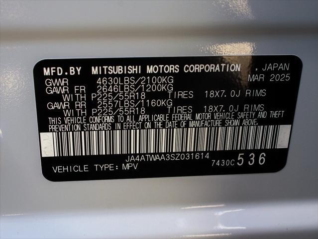 Photo of 2025 White Diamond Mitsubishi Eclipse Cross
