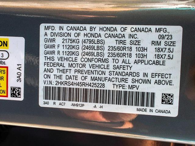 Photo of 2024 Urban Gray Pearl Honda CR-V