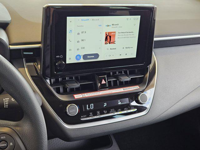 Photo of 2025 Midnight Black Metallic Toyota Corolla