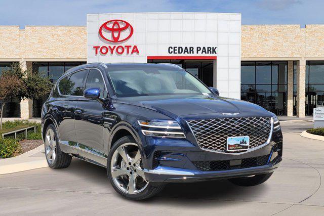Photo of 2023 Adriatic Blue Metallic Genesis GV80