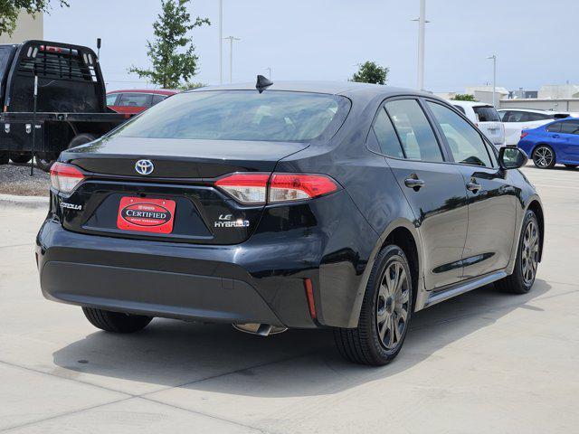 Photo of 2023 Midnight Black Metallic Toyota Corolla Hybrid