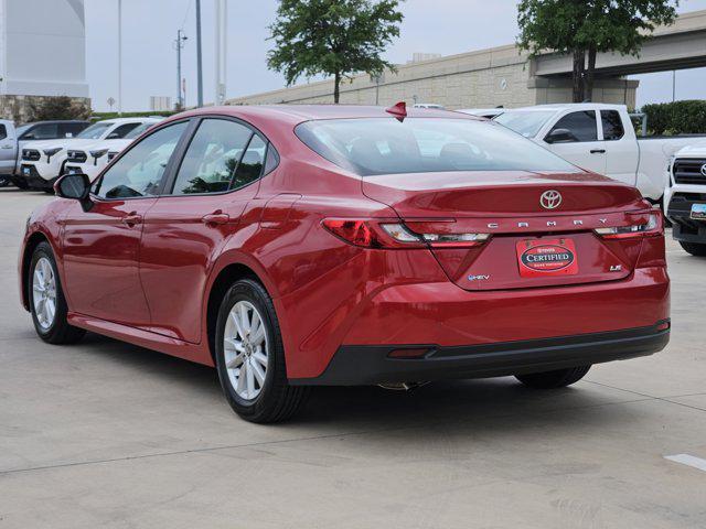 Photo of 2025 Supersonic Red Toyota Camry