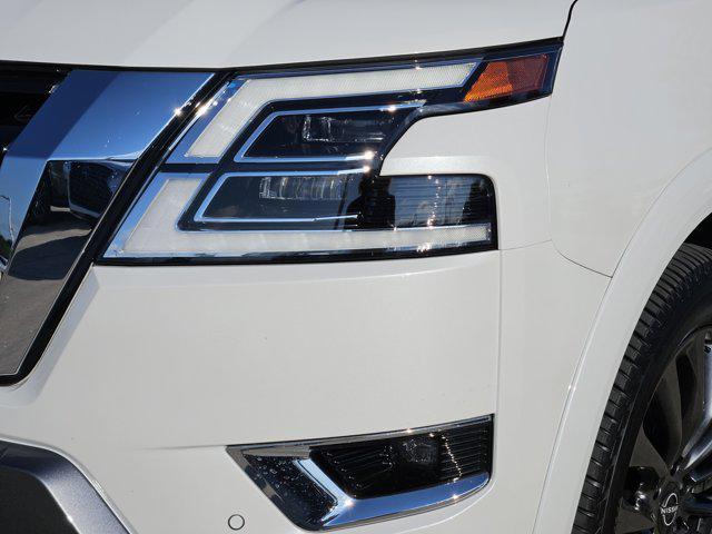 Photo of 2024 Aspen White Tricoat Nissan Armada