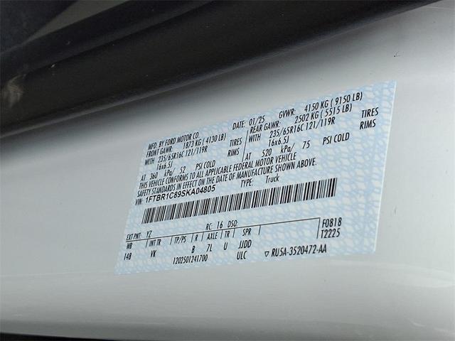 Photo of 2025 Oxford White Ford Transit-250