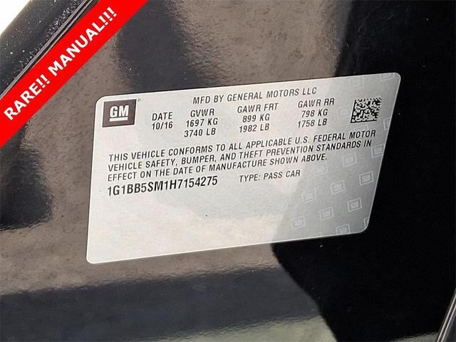 Photo of 2017 Mosaic Black Metallic Chevrolet Cruze