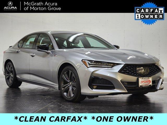 Photo of 2022 Lunar Silver Metallic Acura TLX