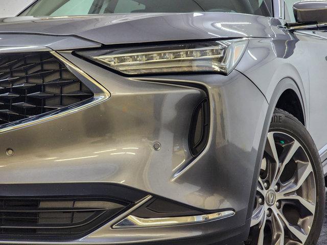 Photo of 2023 Liquid Carbon Metallic Acura MDX