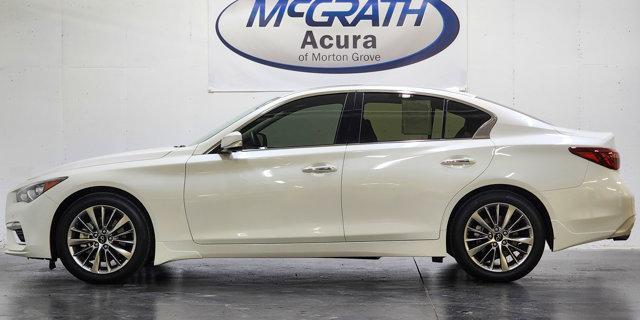 Photo of 2024 Majestic White INFINITI Q50