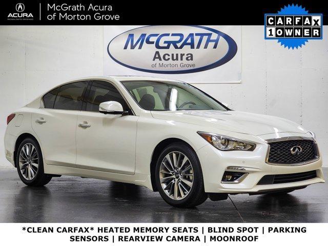 Photo of 2024 Majestic White INFINITI Q50