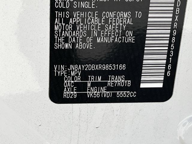 Photo of 2024 Aspen White Nissan Armada