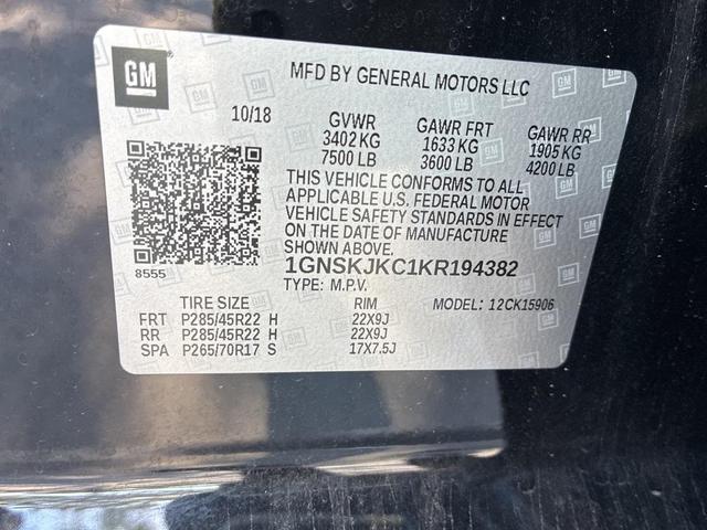 Photo of 2019 Black Chevrolet Suburban