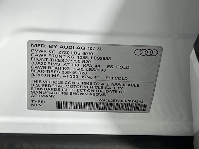 Photo of 2024 Glacier White Audi Q4 e-tron