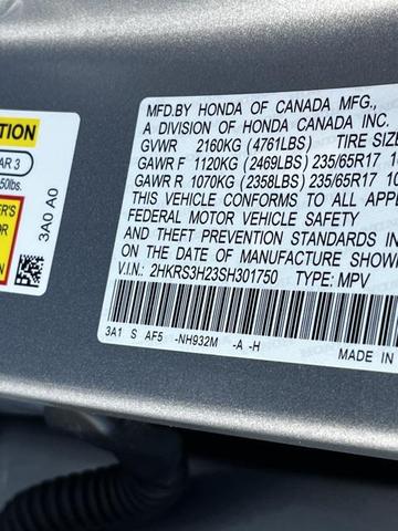 Photo of 2025 Solar Silver Metallic Honda CR-V