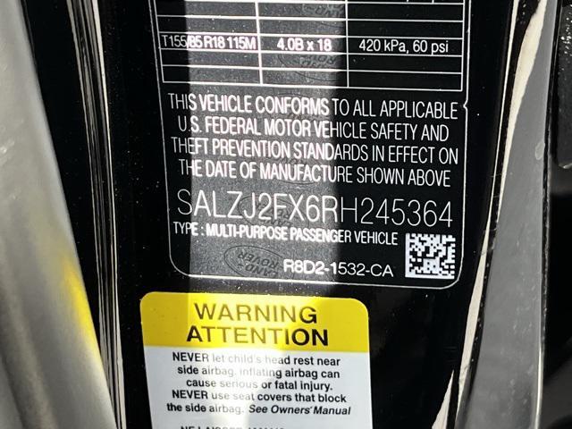 Photo of 2024 Santorini Black Metallic Land Rover Range Rover Evoque