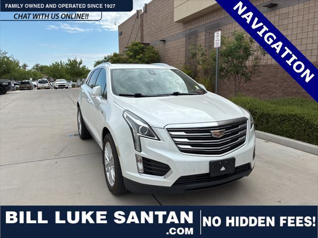 Photo of 2017 Crystal White Tricoat Cadillac XT5