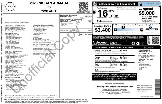 Photo of 2023 Gun Metallic Nissan Armada
