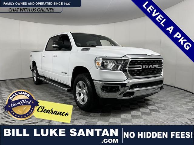 Photo of 2022 Bright White Clearcoat RAM 1500