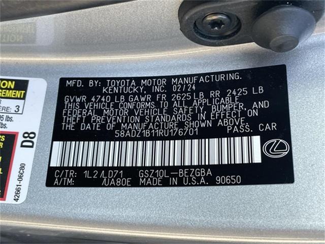 Photo of 2024 Iridium Lexus ES 350